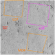 Close up view of three candidate landing spots. L08 is currently the favorite.